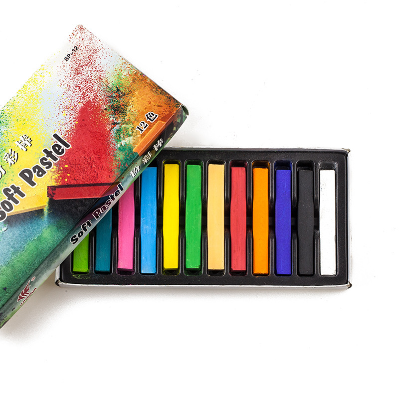 Cross-Border Famille Rose Stick 6 Colors 12 Colors 24 Colors Brush Chalk Powder Great Art Supplies Student Paint Drawing Pen Tools Cross-Border Famille Rose Stick 6 Colors 12 Colors 24 Colors Brush Chalk Powder Great Art Supplies Student Paint Drawing Pen Tools