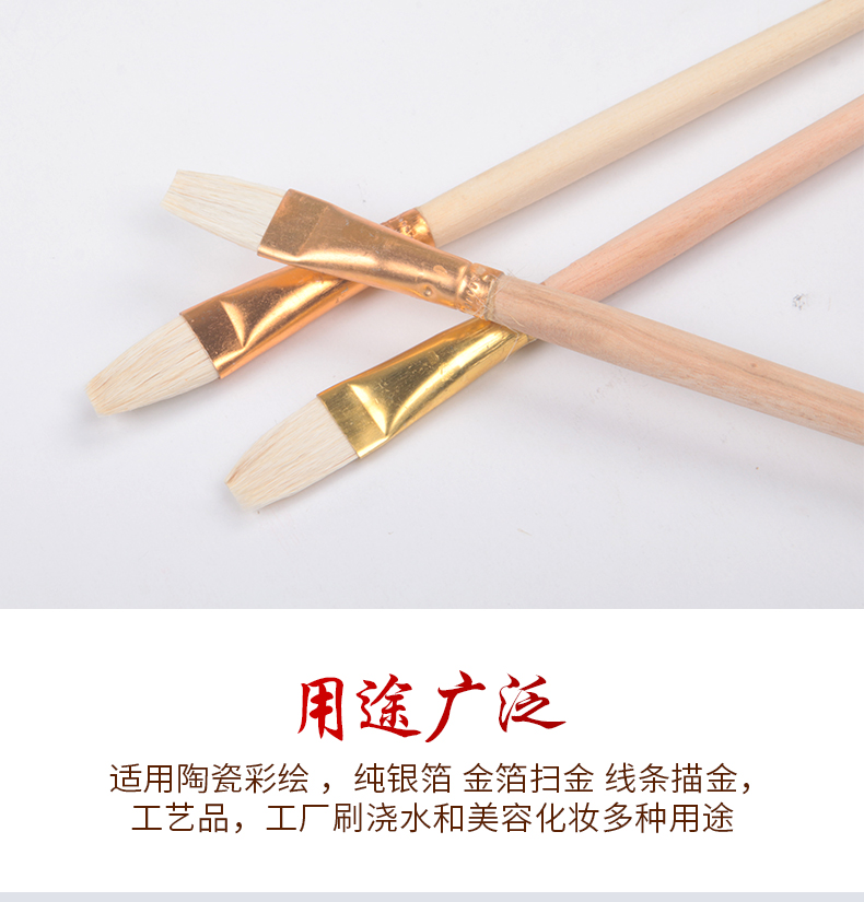 Weizhuang Wool Fluoresent Marker No Pen P Pen S Pen T Pen Wool Water Chalk Oil Painting Brush Writing Brush for Craft Ceramic Painting