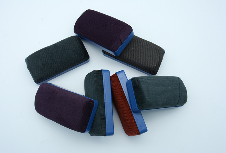 Qianhui Whiteboard Eraser Factory Direct Supply Large and Small Flannel Magnetic Plastic Easy to Wipe Chalk Accessories Blackboard Eraser Brush Qianhui Whiteboard Eraser Factory Direct Supply Large and Small Flannel Magnetic Plastic Easy to Wipe Chalk Accessories Blackboard Eraser Brush