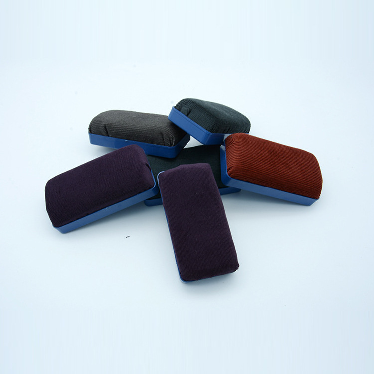Qianhui Whiteboard Eraser Factory Direct Supply Large and Small Flannel Magnetic Plastic Easy to Wipe Chalk Accessories Blackboard Eraser Brush