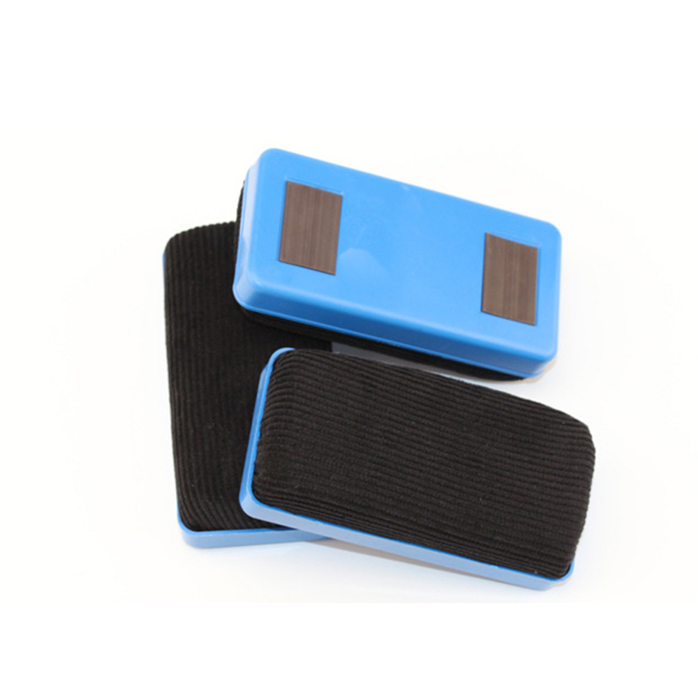 Qianhui Whiteboard Eraser Factory Direct Supply Large and Small Flannel Magnetic Plastic Easy to Wipe Chalk Accessories Blackboard Eraser Brush Qianhui Whiteboard Eraser Factory Direct Supply Large and Small Flannel Magnetic Plastic Easy to Wipe Chalk Accessories Blackboard Eraser Brush
