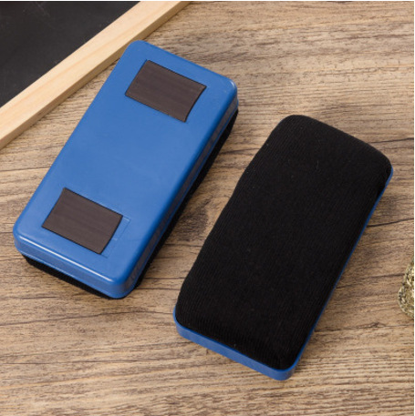 Qianhui Whiteboard Eraser Factory Direct Supply Large and Small Flannel Magnetic Plastic Easy to Wipe Chalk Accessories Blackboard Eraser Brush Qianhui Whiteboard Eraser Factory Direct Supply Large and Small Flannel Magnetic Plastic Easy to Wipe Chalk Accessories Blackboard Eraser Brush