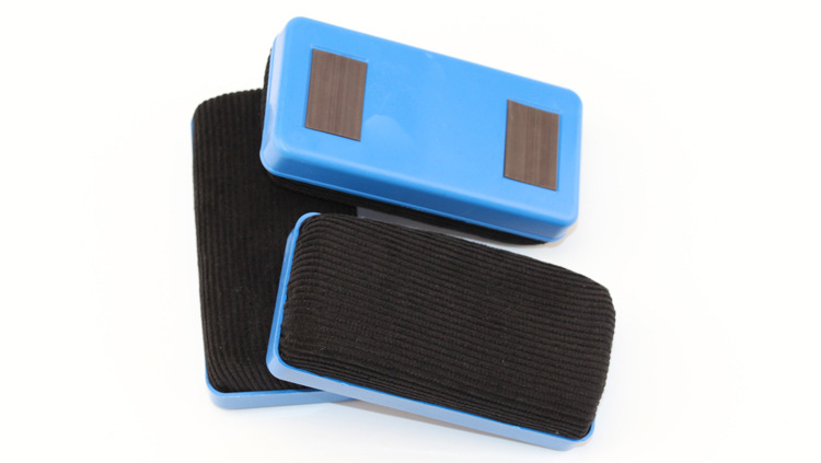 Qianhui Whiteboard Eraser Factory Direct Supply Large and Small Flannel Magnetic Plastic Easy to Wipe Chalk Accessories Blackboard Eraser Brush Qianhui Whiteboard Eraser Factory Direct Supply Large and Small Flannel Magnetic Plastic Easy to Wipe Chalk Accessories Blackboard Eraser Brush