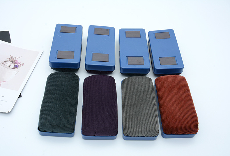 Qianhui Whiteboard Eraser Factory Direct Supply Large and Small Flannel Magnetic Plastic Easy to Wipe Chalk Accessories Blackboard Eraser Brush Qianhui Whiteboard Eraser Factory Direct Supply Large and Small Flannel Magnetic Plastic Easy to Wipe Chalk Accessories Blackboard Eraser Brush