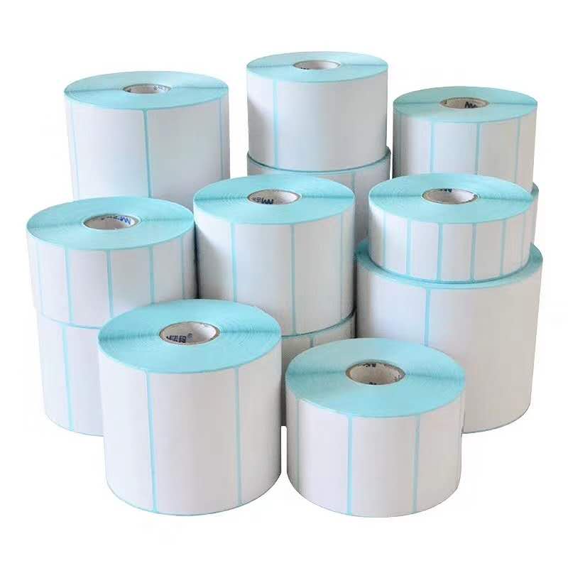 Thermal Sensitive Adhesive Sticker Printing Paper 40*20*1100 Pieces Supermarket Electronic Scale Paper Milk Tea Label Bar Code Sticker Scale Paper Thermal Sensitive Adhesive Sticker Printing Paper 40*20*1100 Pieces Supermarket Electronic Scale Paper Milk Tea Label Bar Code Sticker Scale Paper