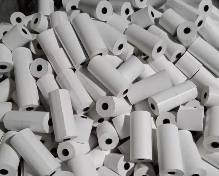 Customized Export 5750 Thermosensitive Paper Cashier Receipt Printing Paper Supermarket Takeaway 58mm Thermal Paper Roll Factory Direct Sale