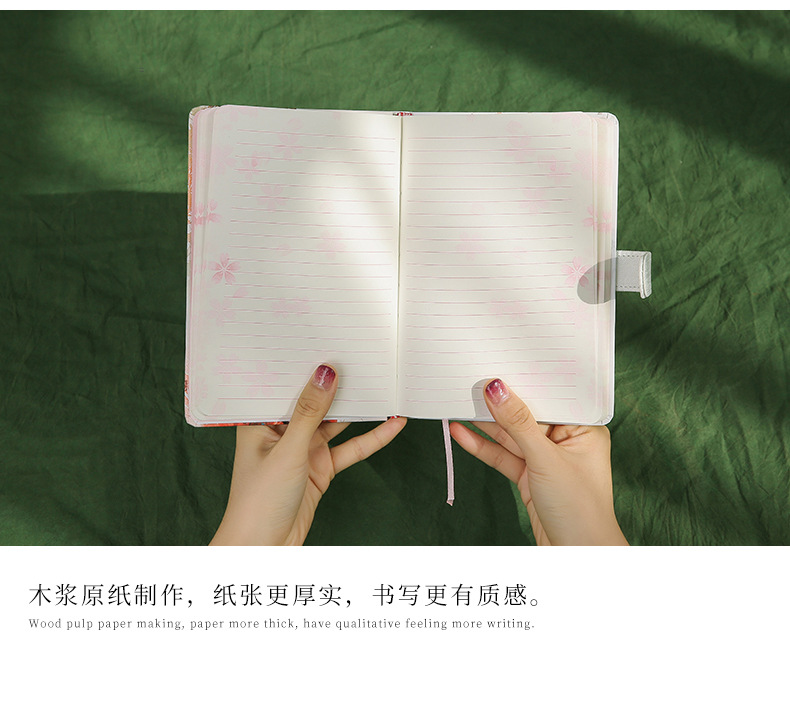 Creative Ins Girl A5 Color Page Chinese Ancient Style Twelve Constellation Magnetic Snap Journal Book Notebook 32K Notebook Wholesale