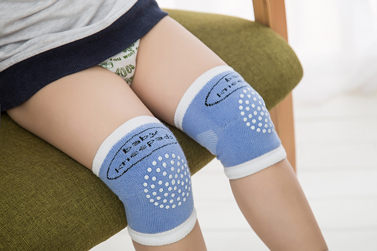 Baby's Kneecap Summer Mesh Breathable Cotton Baby Crawling Toddling Fall Protection Foot Sock Non-Slip Children's Knee Pad Elbow Pads