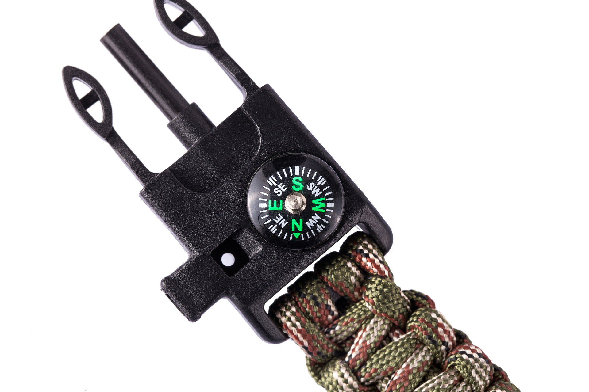 Wholesale Outdoor Equipment Escape Mountaineering Carrying Strap Seven-Core Parachute Cord with Whistle Survival Firestone Woven Bracelet Wholesale Outdoor Equipment Escape Mountaineering Carrying Strap Seven-Core Parachute Cord with Whistle Survival Firestone Woven Bracelet