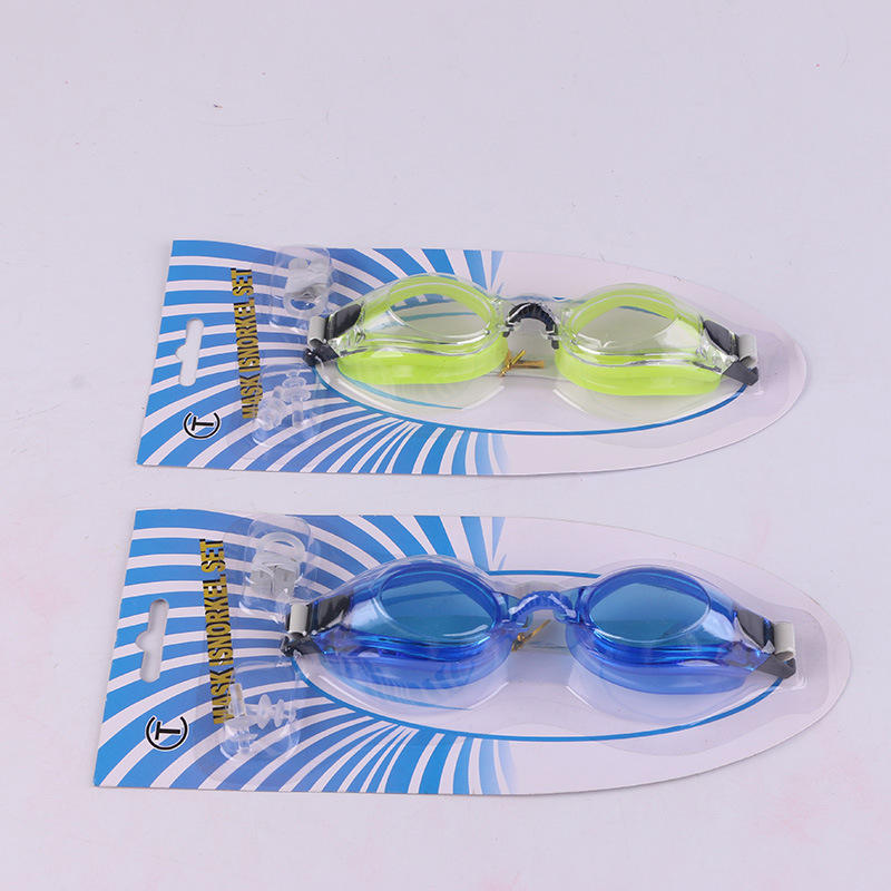 Suction jam into the large frame swimming goggles, anti - fog hd swimming glasses professional swimming goggles silicone waterproof swimming equipment