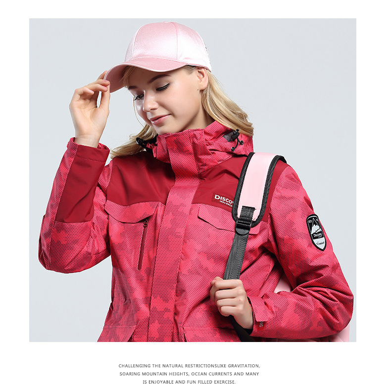 2 Winter Warm Men's Assault Jacket down Feather Liner Couple Outdoor Three in One Two-Piece Set Tibetan Mountaineering Cold Protective Clothing Female