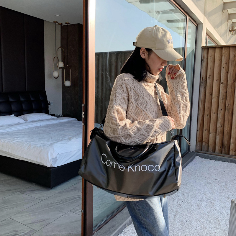 Travel Bag Women &#039;S Short-Distance Portable Large Capacity Outdoor Work Luggage Bag Men &#039;S Lightweight Yoga Sports Fitness Sling Bag In A Jacket Loy