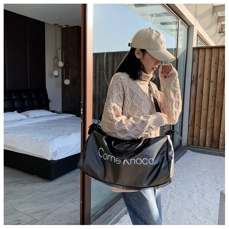 Travel Bag Women 'S Short-Distance Portable Large Capacity Outdoor Work Luggage Bag Men 'S Lightweight Yoga Sports Fitness Sling Bag In A Jacket Loy