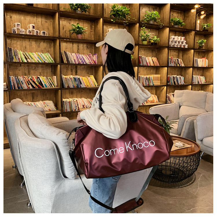 Travel Bag Women 'S Short-Distance Portable Large Capacity Outdoor Work Luggage Bag Men 'S Lightweight Yoga Sports Fitness Sling Bag In A Jacket Loy