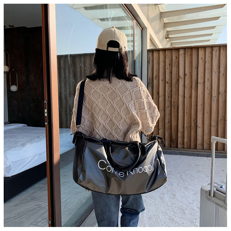 Travel Bag Women 'S Short-Distance Portable Large Capacity Outdoor Work Luggage Bag Men 'S Lightweight Yoga Sports Fitness Sling Bag In A Jacket Loy