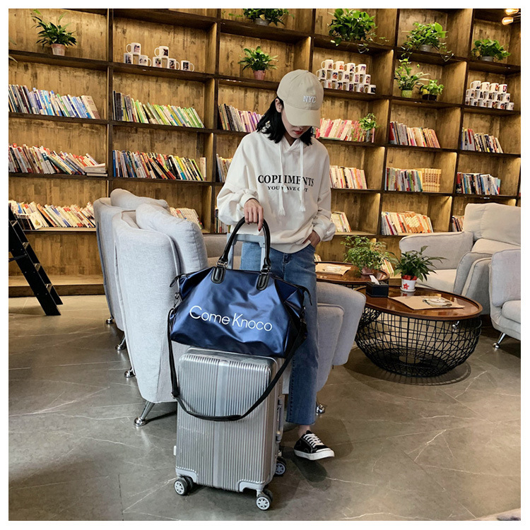 Travel Bag Women 'S Short-Distance Portable Large Capacity Outdoor Work Luggage Bag Men 'S Lightweight Yoga Sports Fitness Sling Bag In A Jacket Loy
