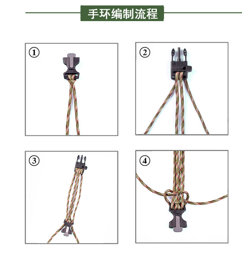 Parachute Cord Waterproof Watch Multifunctional Outdoor Survival Paracord Bracelet Adjustable Outdoor Camping Adventure Bracelet Parachute Cord Waterproof Watch Multifunctional Outdoor Survival Paracord Bracelet Adjustable Outdoor Camping Adventure Bracelet