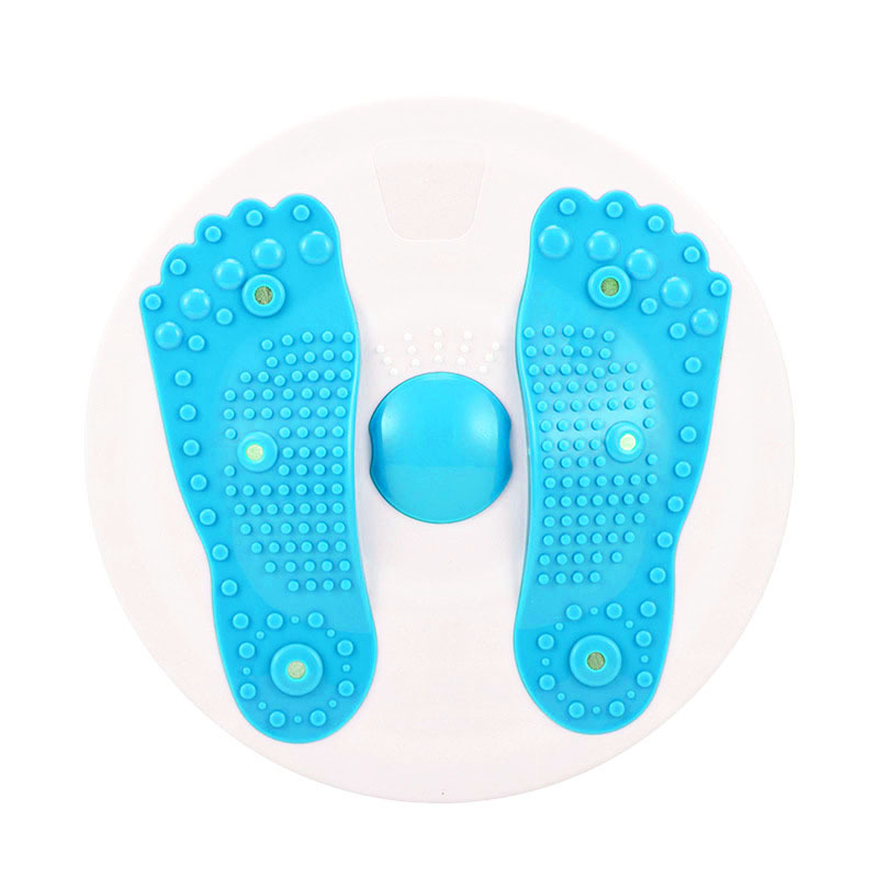Waist Twister Foot Rotating Magnet Wriggled Plate AB Rocket Auxiliary Sports Equipment Household Multifunctional Waist Twist Machine