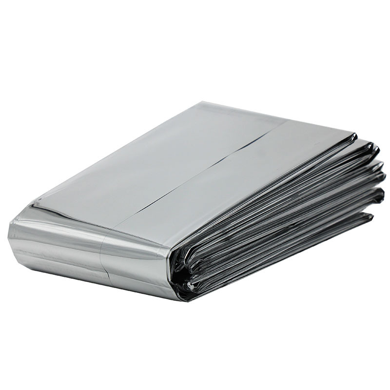 Outdoor Sun Protection Emergency Blanket Emergency Blanket Survival Blanket Insulation Blanket Silver Reflective 210 * 160cm 60G