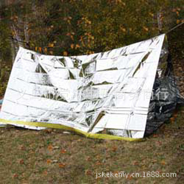 Outdoor Sun Protection Emergency Blanket Emergency Blanket Survival Blanket Insulation Blanket Silver Reflective 210 * 160cm 60G