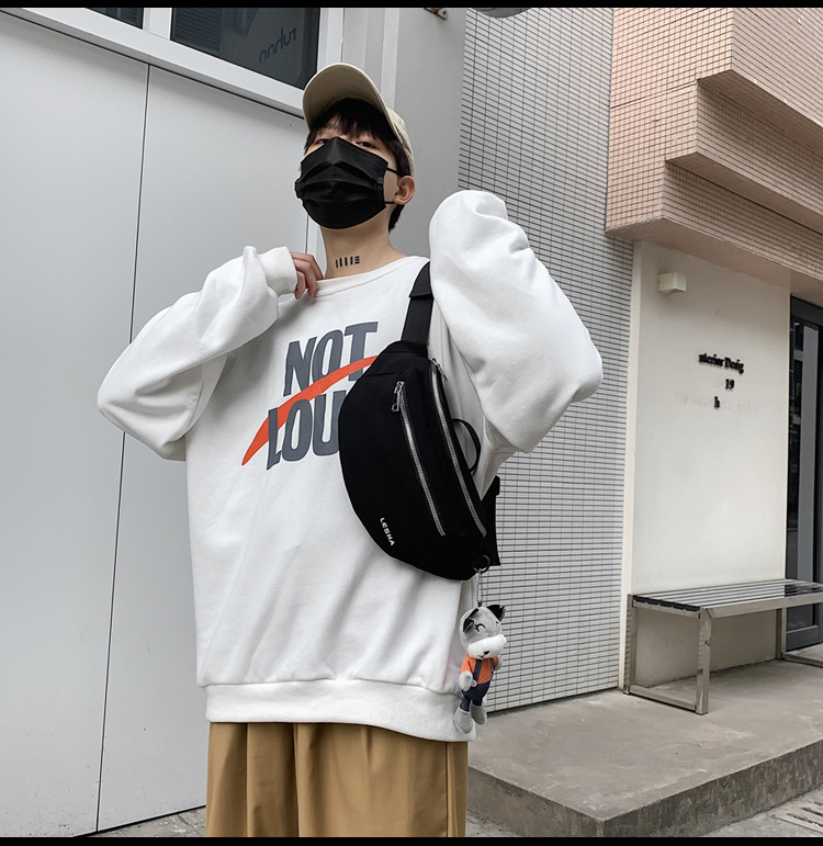 Men's Versatile Casual Chest Bag Simple Ins Waist Bag Japanese Style Small Shoulder Bag for Women Trendy OneShoulder Bag Men's Versatile Casual Chest Bag Simple Ins Waist Bag Japanese Style Small Shoulder Bag for Women Trendy OneShoulder Bag