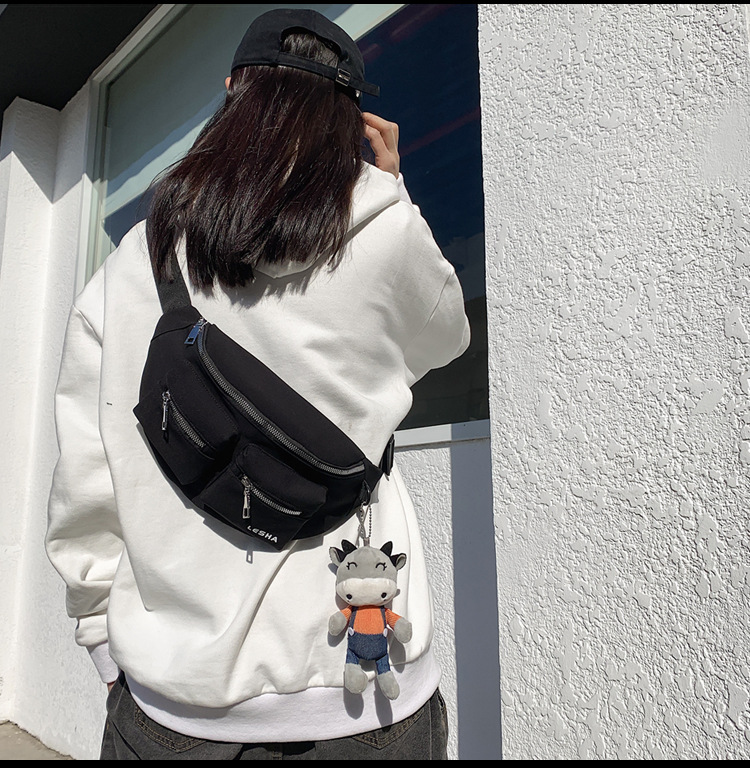Men's Versatile Casual Chest Bag Simple Ins Waist Bag Japanese Style Small Shoulder Bag for Women Trendy OneShoulder Bag Men's Versatile Casual Chest Bag Simple Ins Waist Bag Japanese Style Small Shoulder Bag for Women Trendy OneShoulder Bag