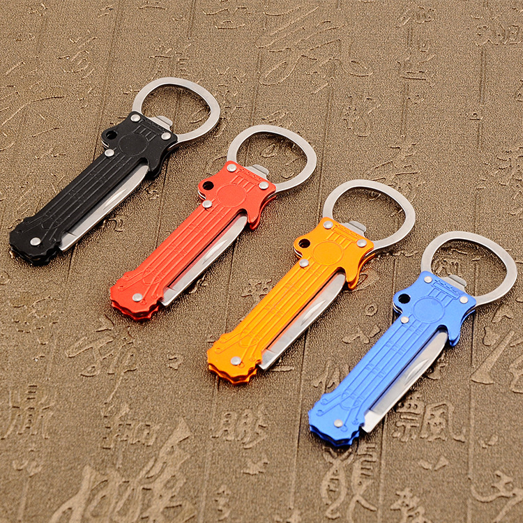 Kitchen Knife Bottle Opener Outdoor Two-in-One Knife Outdoor Mini Pocket Knife Multifunctional Survival Knife Hunting Knife
