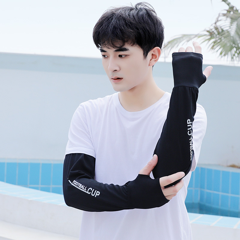 3 Pairs Ice Sleeve Summer Men's and Women's Ice Silk Open Finger Sun Protection Oversleeve Gloves Outdoor Cycling and Driving Arm Sleeves 3 Pairs Ice Sleeve Summer Men's and Women's Ice Silk Open Finger Sun Protection Oversleeve Gloves Outdoor Cycling and Driving Arm Sleeves