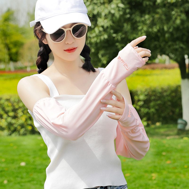 Free Shipping Ice Sleeve Sun Protection Ice Silk Fragrance Oversleeve Female Riding Arm Guard Sleeves Driving Gloves All-Match Ice Ins Oversleeves Free Shipping Ice Sleeve Sun Protection Ice Silk Fragrance Oversleeve Female Riding Arm Guard Sleeves Driving Gloves All-Match Ice Ins Oversleeves