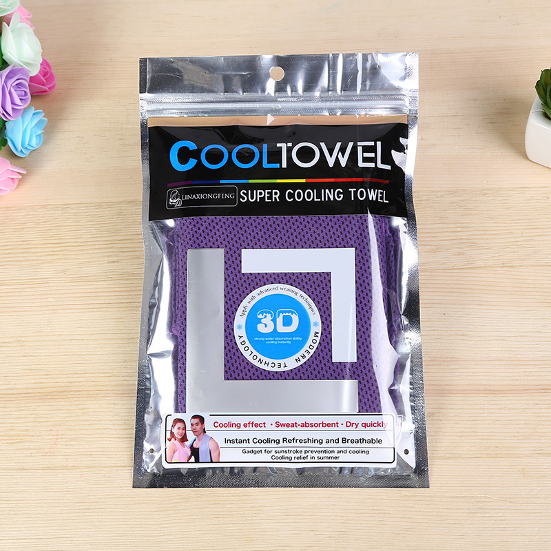 Outdoor Sports Cooling Artifact Cold Feeling Towel Ice-Feeling Towel Will Cool Once Thrown Ice-Cold Towel Iced Towel Gift Wholesale Outdoor Sports Cooling Artifact Cold Feeling Towel Ice-Feeling Towel Will Cool Once Thrown Ice-Cold Towel Iced Towel Gift Wholesale
