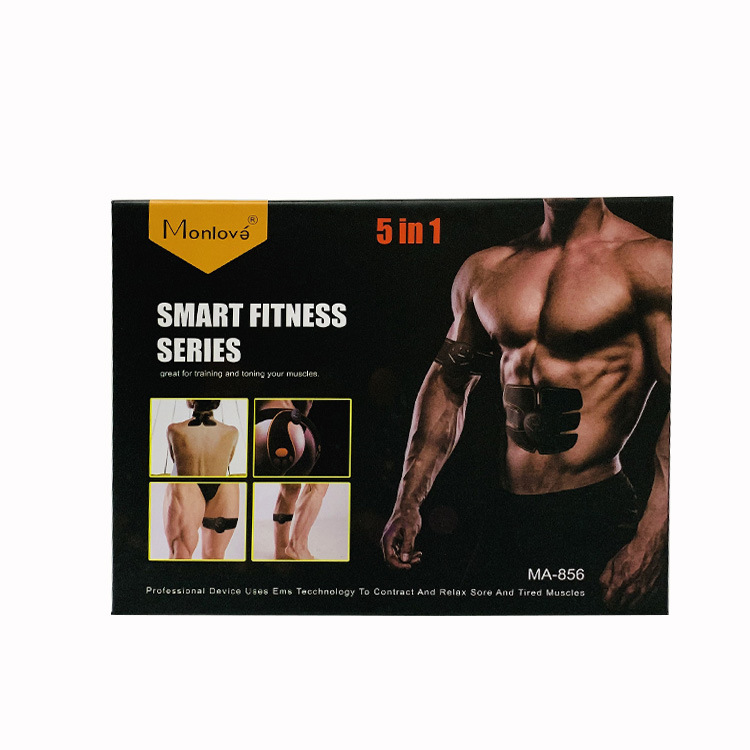 Cross-Border New Arrival Smart Charging Abdominal Fitness Instrument Fitness Equipment Belly Contracting Exercise Fitness Apparatus AB Rocket Lazy Abdominal Stickers