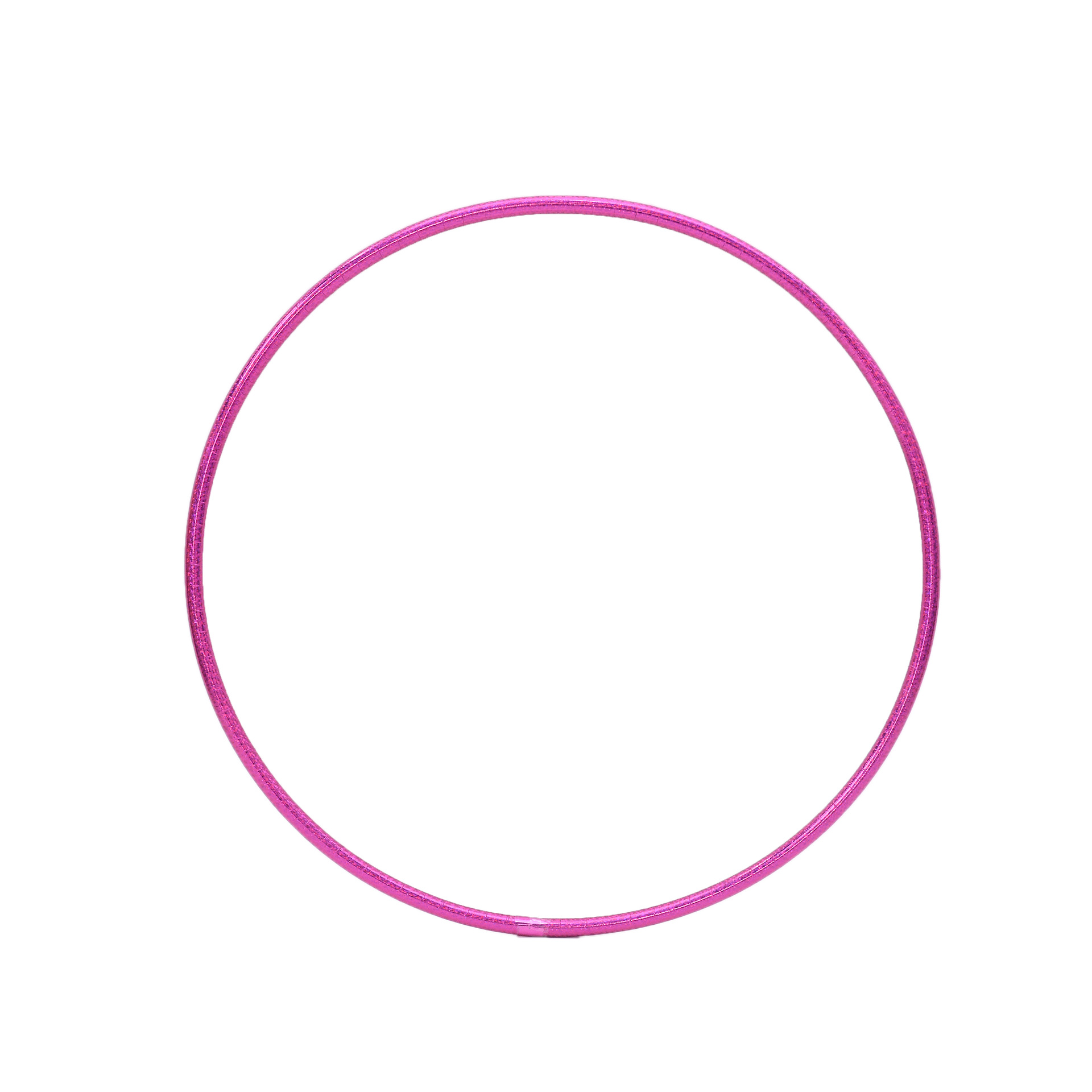 1.6 Monochrome Children's Hula Hoop Baby Elementary School Students' Morning Exercises Gymnastics Ring Kindergarten Dance Ring Laser Hula Hoop