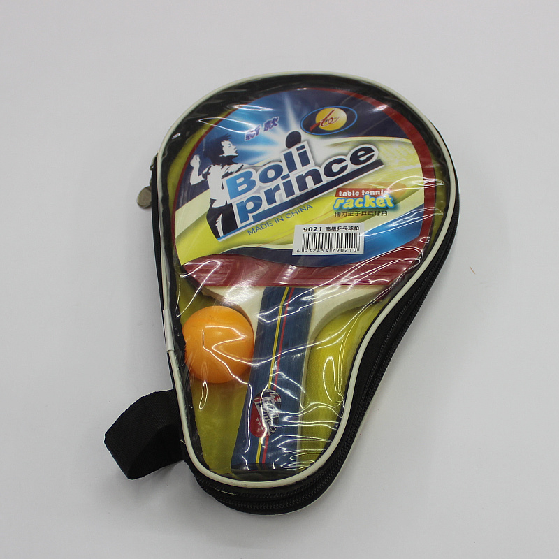 Factory Direct Sales Prince Boli 9021 Table Tennis Suit Game-Specific Shakehand Grip Pen-Hold Grip Inverted Rubber on Both Sides
