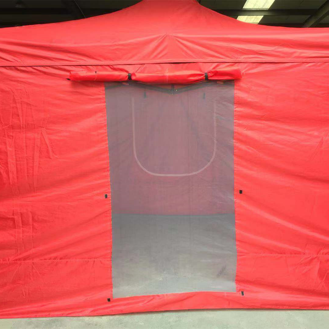 Factory Direct Sales Stall Four-Corner Folding High-End Exhibition Canopy Outdoor Car Canopy Retractable Advertising Tent Umbrella Protection Cloth