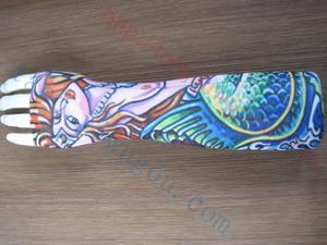 Sexy Mermaid designs seamless tattoo sleeves fashion gorgeous summer sun tattoo sleeves outdoor riding cuff type locomotive off-cuff