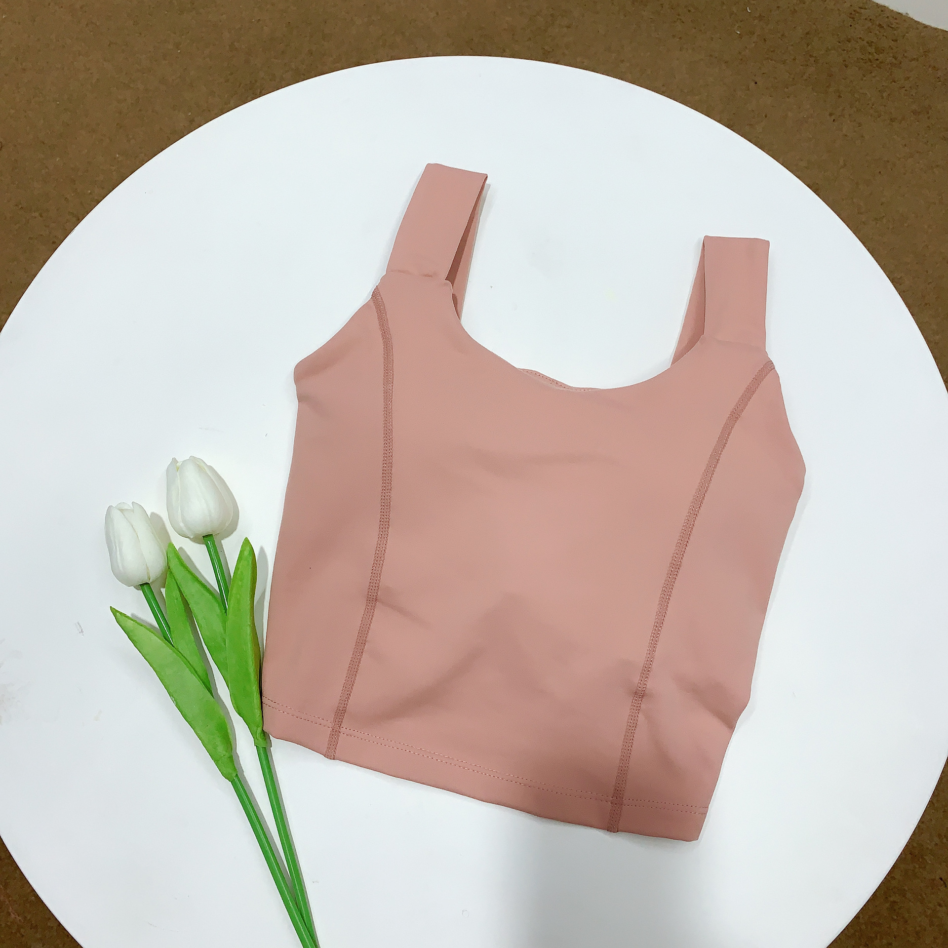 2020 New Korean Style Yoga Exercise Vest Women's Beautiful Back Wrapped Chest Shockproof Quick-Drying Sling Pilates High Elastic Bar 2020 New Korean Style Yoga Exercise Vest Women's Beautiful Back Wrapped Chest Shockproof Quick-Drying Sling Pilates High Elastic Bar