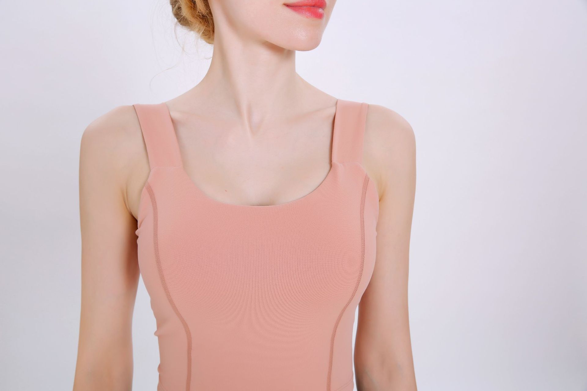 2020 New Korean Style Yoga Exercise Vest Women's Beautiful Back Wrapped Chest Shockproof Quick-Drying Sling Pilates High Elastic Bar 2020 New Korean Style Yoga Exercise Vest Women's Beautiful Back Wrapped Chest Shockproof Quick-Drying Sling Pilates High Elastic Bar