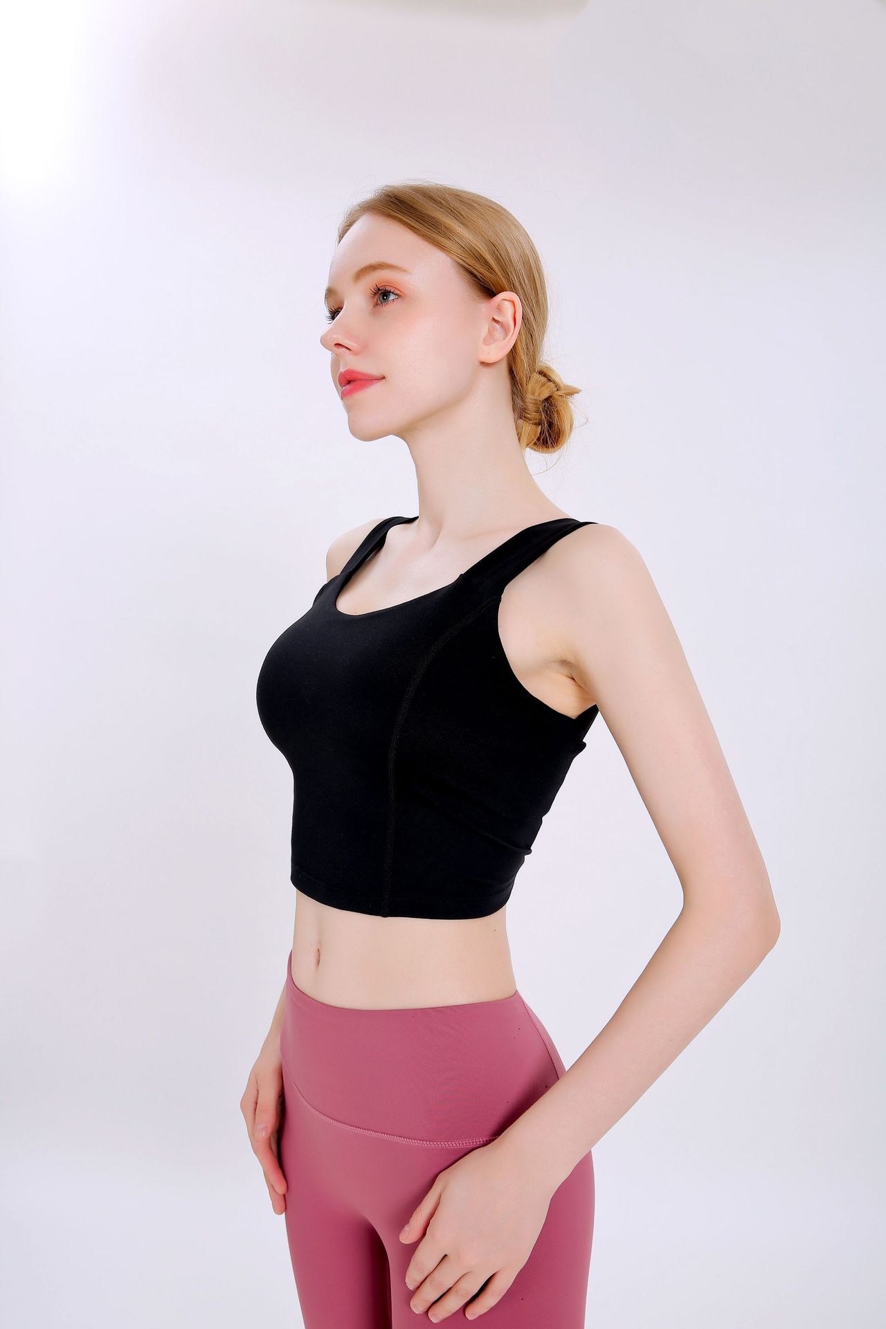 2020 New Korean Style Yoga Exercise Vest Women's Beautiful Back Wrapped Chest Shockproof Quick-Drying Sling Pilates High Elastic Bar 2020 New Korean Style Yoga Exercise Vest Women's Beautiful Back Wrapped Chest Shockproof Quick-Drying Sling Pilates High Elastic Bar