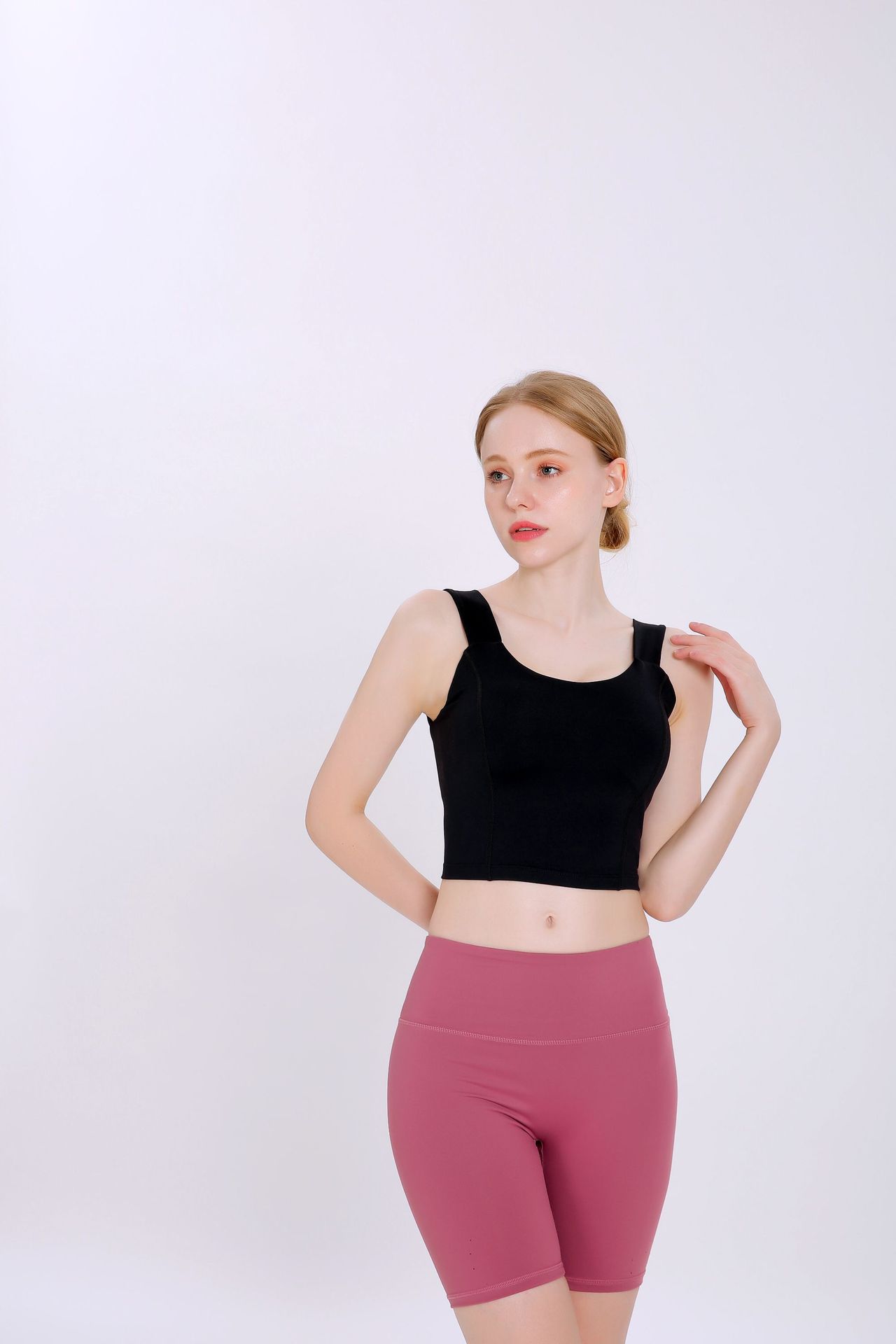 2020 New Korean Style Yoga Exercise Vest Women's Beautiful Back Wrapped Chest Shockproof Quick-Drying Sling Pilates High Elastic Bar 2020 New Korean Style Yoga Exercise Vest Women's Beautiful Back Wrapped Chest Shockproof Quick-Drying Sling Pilates High Elastic Bar