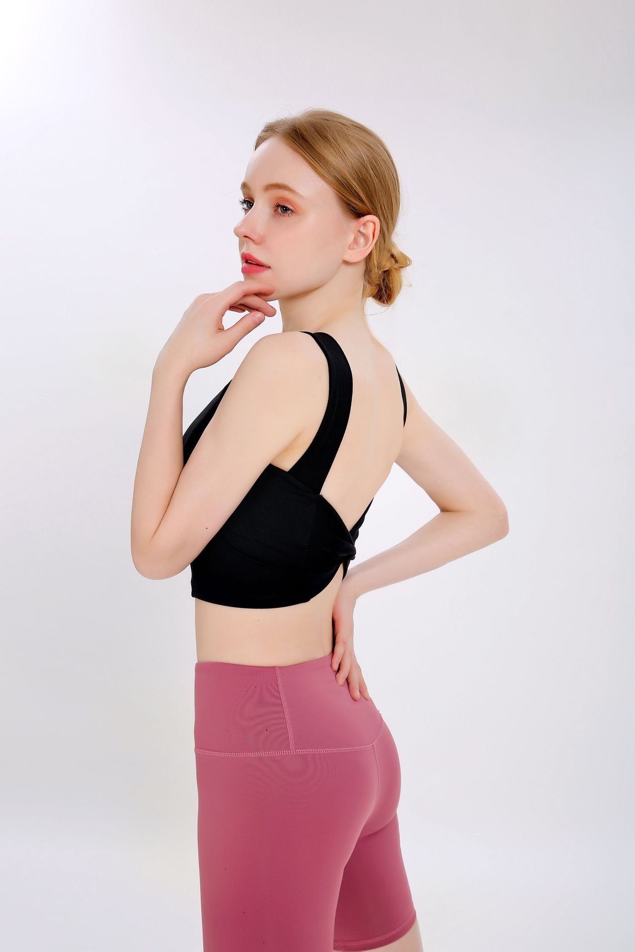 2020 New Korean Style Yoga Exercise Vest Women's Beautiful Back Wrapped Chest Shockproof Quick-Drying Sling Pilates High Elastic Bar 2020 New Korean Style Yoga Exercise Vest Women's Beautiful Back Wrapped Chest Shockproof Quick-Drying Sling Pilates High Elastic Bar