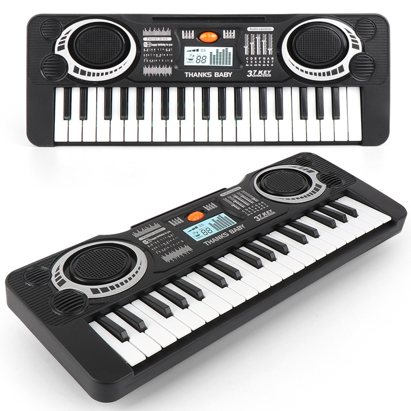 Infant Children&#039;s Electronic Keyboard Baby Multi-Functional Piano Toys 2 Puzzle Little Girl Beginner 1-3 Years Old Music Puzzle