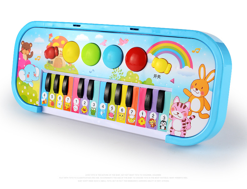 Infant Early Education Educational Piano Music Toy Children Multi-Function 24 Key Candy Electronic Keyboard Maternal and Child Supplies Infant Early Education Educational Piano Music Toy Children Multi-Function 24 Key Candy Electronic Keyboard Maternal and Child Supplies