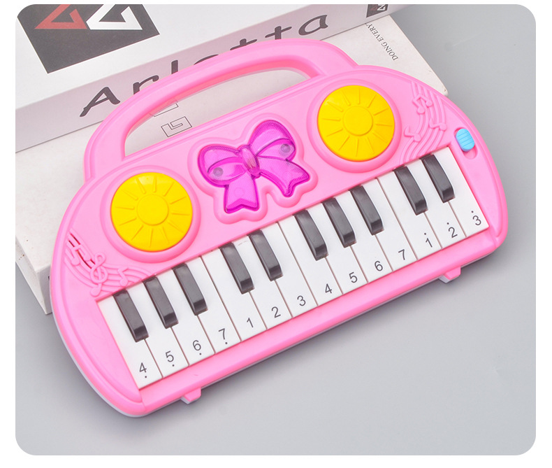 Children's Electronic Keyboard Girls Piano Beginners Can Play Baby Electric 3-6 Years Old Music Toys Supermarket Gifts