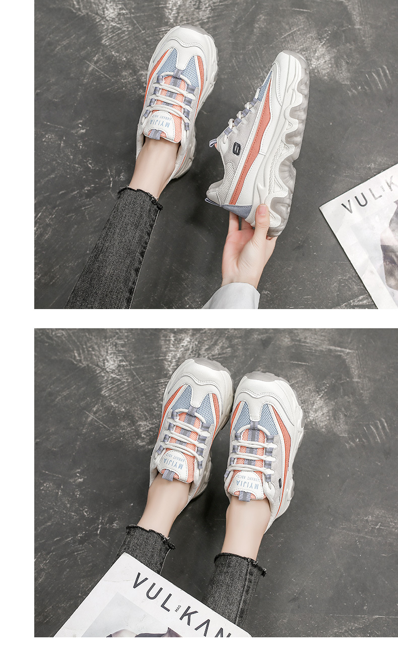 Platform White Shoes Women's Fashionable 2021 Spring New Korean Casual Sports Female Student Treadmill Board Shoes Zy8823 Platform White Shoes Women's Fashionable 2021 Spring New Korean Casual Sports Female Student Treadmill Board Shoes Zy8823