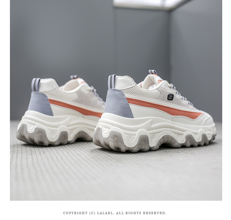 Platform White Shoes Women's Fashionable 2021 Spring New Korean Casual Sports Female Student Treadmill Board Shoes Zy8823 Platform White Shoes Women's Fashionable 2021 Spring New Korean Casual Sports Female Student Treadmill Board Shoes Zy8823