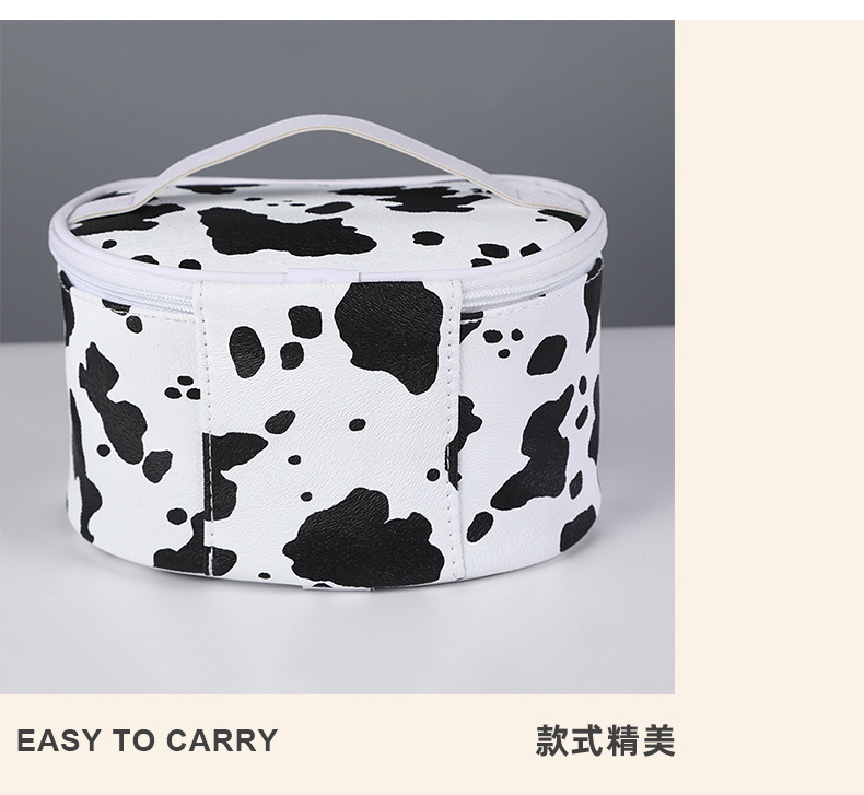 Cows Pattern Waterproof Bag Cosmetic Bag Internet Celebrity Portable Skin Care Wash Bag Creative Waterproof Travel Storage Bag Cows Pattern Waterproof Bag Cosmetic Bag Internet Celebrity Portable Skin Care Wash Bag Creative Waterproof Travel Storage Bag