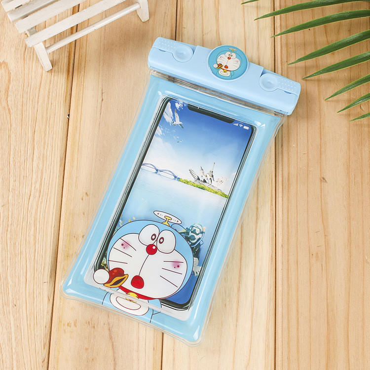 Factory Direct Sales New Inflatable Cartoon Mobile Phone Waterproof Bag Universal Swimming Diving Sealed Transparent Waterproof Protective Cover Factory Direct Sales New Inflatable Cartoon Mobile Phone Waterproof Bag Universal Swimming Diving Sealed Transparent Waterproof Protective Cover