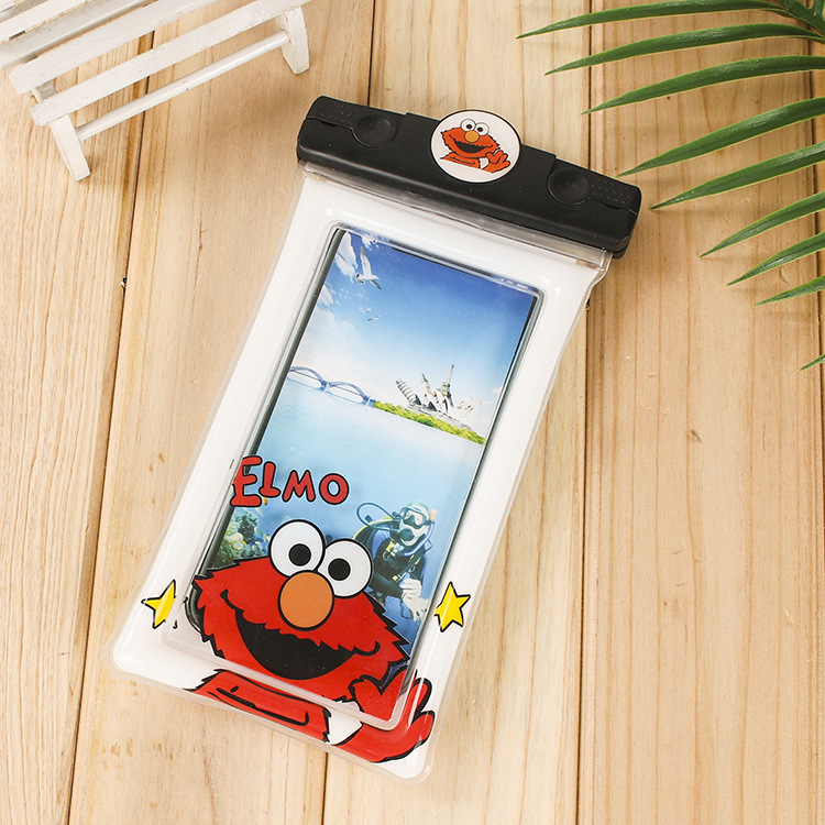 Factory Direct Sales New Inflatable Cartoon Mobile Phone Waterproof Bag Universal Swimming Diving Sealed Transparent Waterproof Protective Cover Factory Direct Sales New Inflatable Cartoon Mobile Phone Waterproof Bag Universal Swimming Diving Sealed Transparent Waterproof Protective Cover