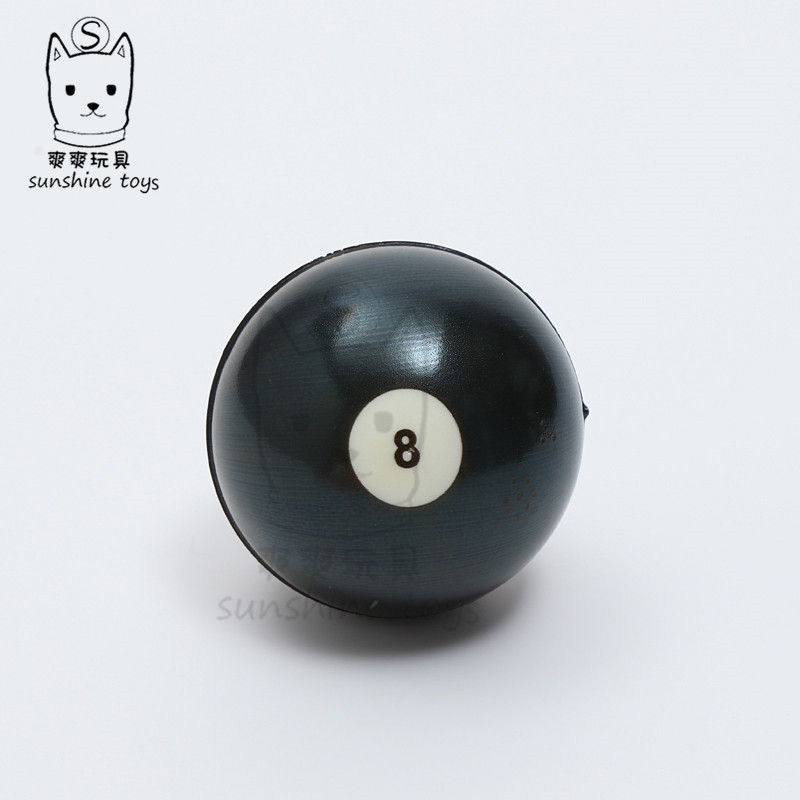 Cross-Border Supply 6.3cm Children Education Table Tennis Foam Sponge Pu Toy Mini Children Billiards Wholesale Customization