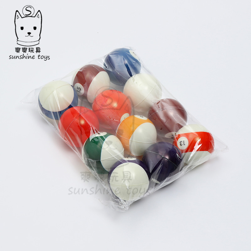 Cross-Border Supply 6.3cm Children Education Table Tennis Foam Sponge Pu Toy Mini Children Billiards Wholesale Customization Cross-Border Supply 6.3cm Children Education Table Tennis Foam Sponge Pu Toy Mini Children Billiards Wholesale Customization